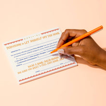 Load image into Gallery viewer, Permission to Let Yourself Off the Hook Notepad