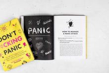 Load image into Gallery viewer, &quot;Don&#39;t F*cking Panic&quot; by Kelsey Darragh
