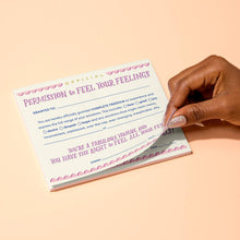 Load image into Gallery viewer, Permission to Feel Your Feelings Notepad