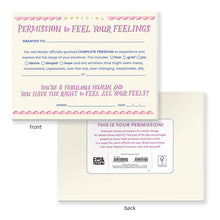 Load image into Gallery viewer, Permission to Feel Your Feelings Notepad