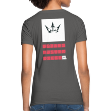 Load image into Gallery viewer, Flawed Masterpiece® Crown Royalty Tee - charcoal
