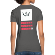 Load image into Gallery viewer, Flawed Masterpiece® Crown Royalty Tee - charcoal