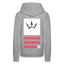 Load image into Gallery viewer, Flawed Masterpiece® Original Gangsta Hoodie - heather grey