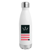 Load image into Gallery viewer, Flawed Masterpiece® Stainless Steel Water Bottle - white
