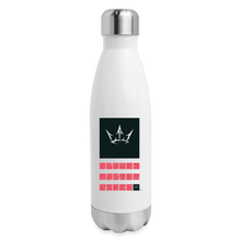 Load image into Gallery viewer, Flawed Masterpiece® Stainless Steel Water Bottle - white