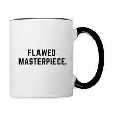 Load image into Gallery viewer, Flawed Masterpiece® Coffee Mug - white/black
