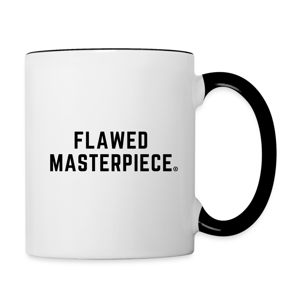 Flawed Masterpiece® Coffee Mug - white/black