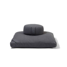 Load image into Gallery viewer, SLATE - Organic Meditation Cushion Set