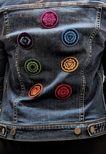 Load image into Gallery viewer, The Unicorn Chakra Gift Set: 7 Embroidered Patches
