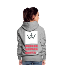 Load image into Gallery viewer, Flawed Masterpiece® Original Gangsta Hoodie - heather grey
