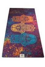 Load image into Gallery viewer, Zen Life Hamsa Trio Yoga Mat
