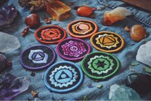 Load image into Gallery viewer, The Unicorn Chakra Gift Set: 7 Embroidered Patches
