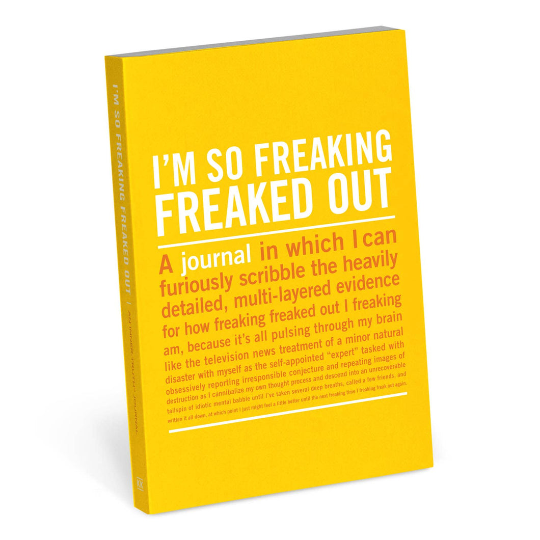 I'm So Freaking Freaked Out Inner-Truth Journal (Mini)